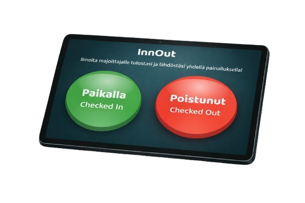 InnOut laite ja käyttöliittymä